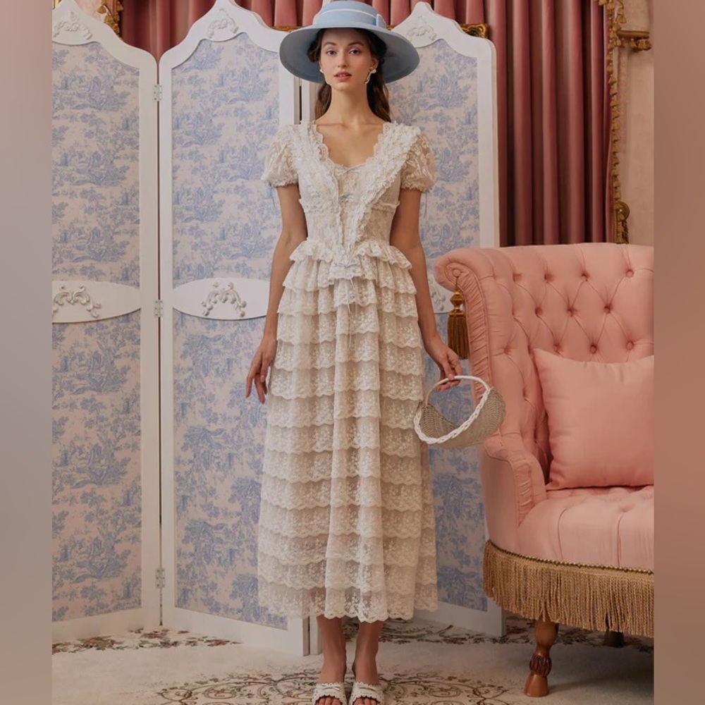 LaceMade Hella's Holiday Dress